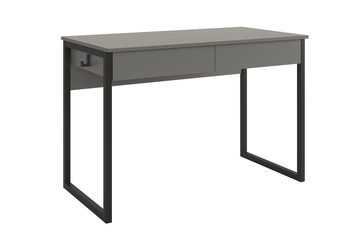 Изображение товара Стол Mebelson Стол Юниор графит/черный муар 110x75x58 см