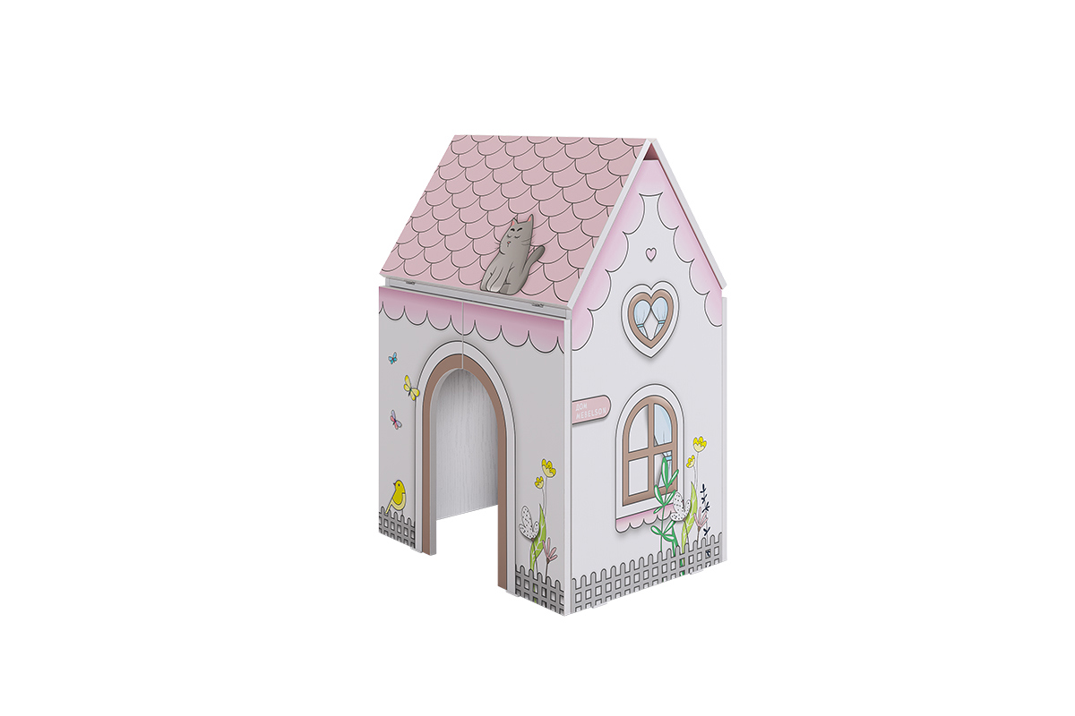 Изображение товара Стол Mebelson Домик 60x81x112 см ЛДСП цвет белый