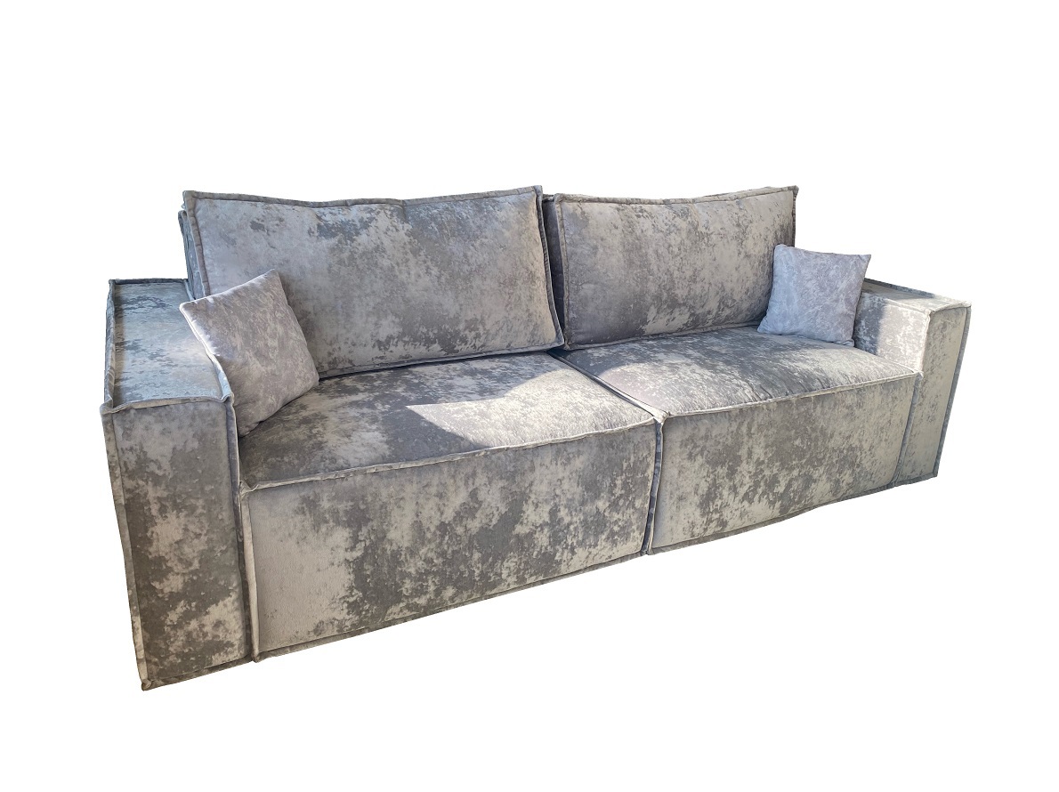 Изображение товара Диван Мебель никс Лофт трансформер 240x80x110 см ткань серый