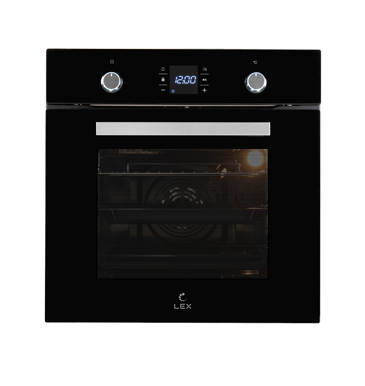 Изображение товара Встраиваемый электрический духовой шкаф Lex Edp 094 Bl 60x59.5x53 см черный