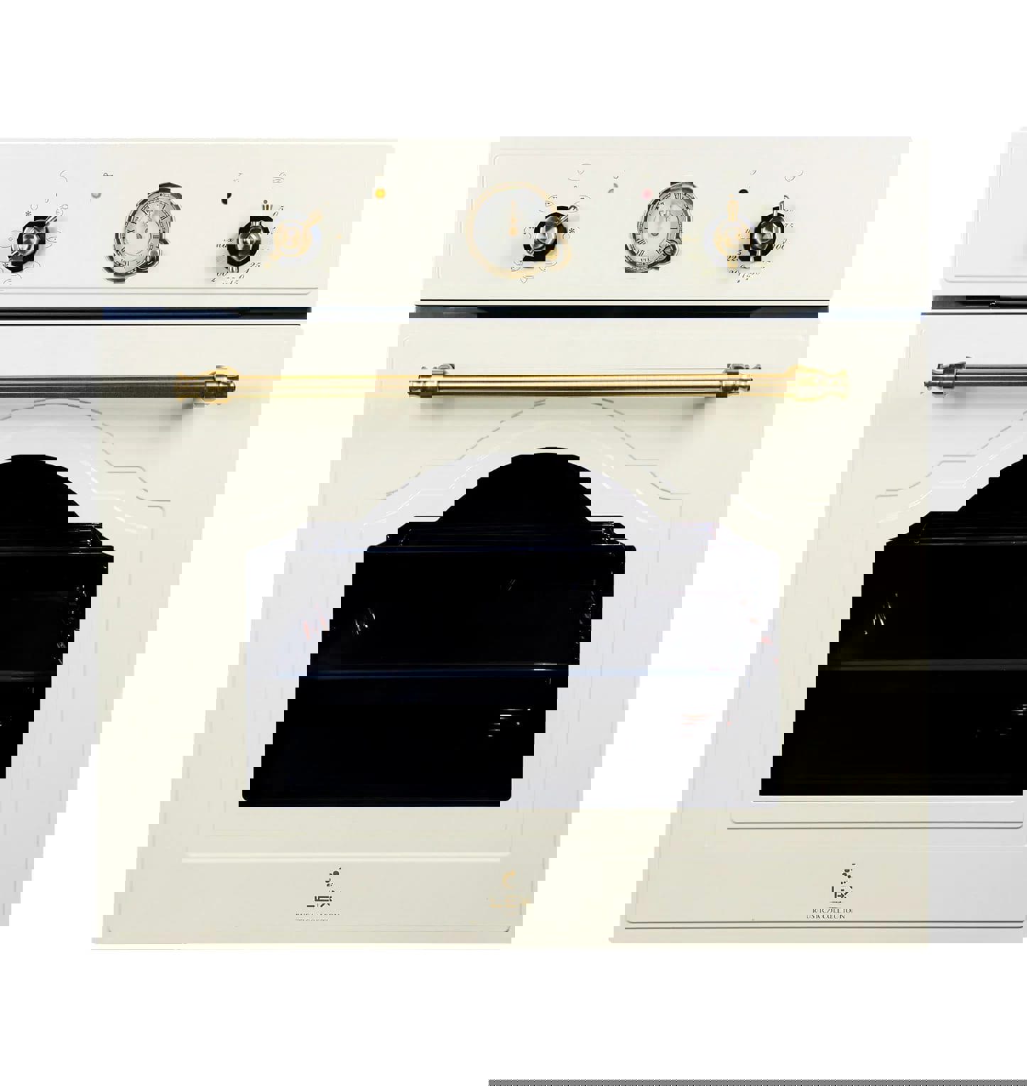 Изображение товара Встраиваемый духовой шкаф Lex Edm 078C Iv Light 60x59.50x53 см цвет слоновая кость