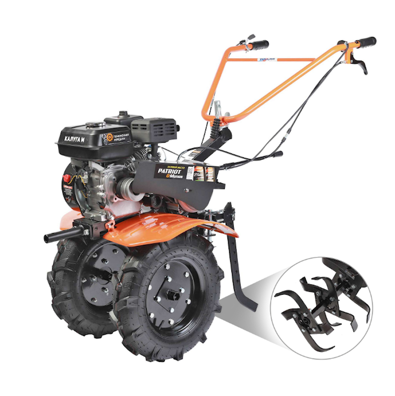 Изображение товара Бензиновый мотоблок Patriot 440107011НСК 85 см 7 л.с. для обработки земли Изображение товара Бензиновый мотоблок Patriot 440107011НСК 85 см 7 л.с. для обработки земли