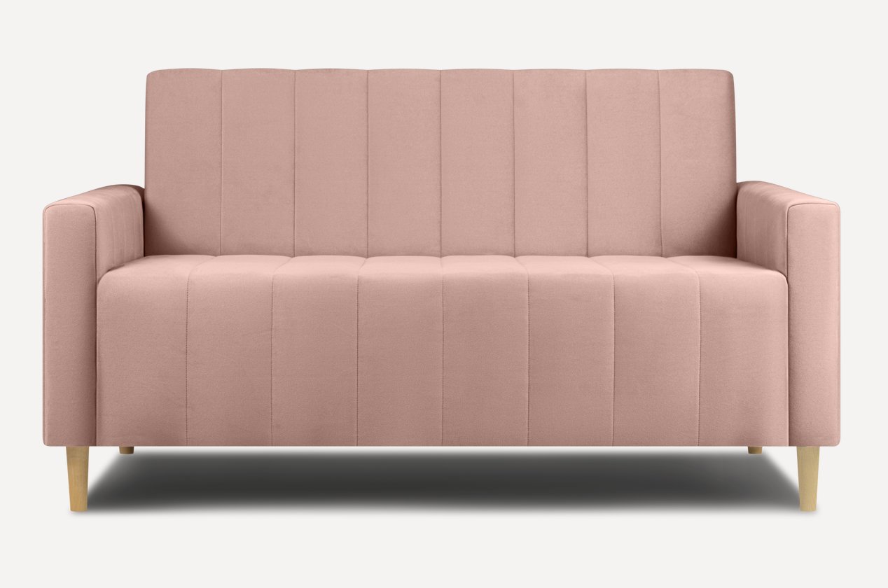 Изображение товара Диван раскладной Divan.ru Маре 142x79x90 см велюр цвет розовый Изображение товара Диван раскладной Divan.ru Маре 142x79x90 см велюр цвет розовый