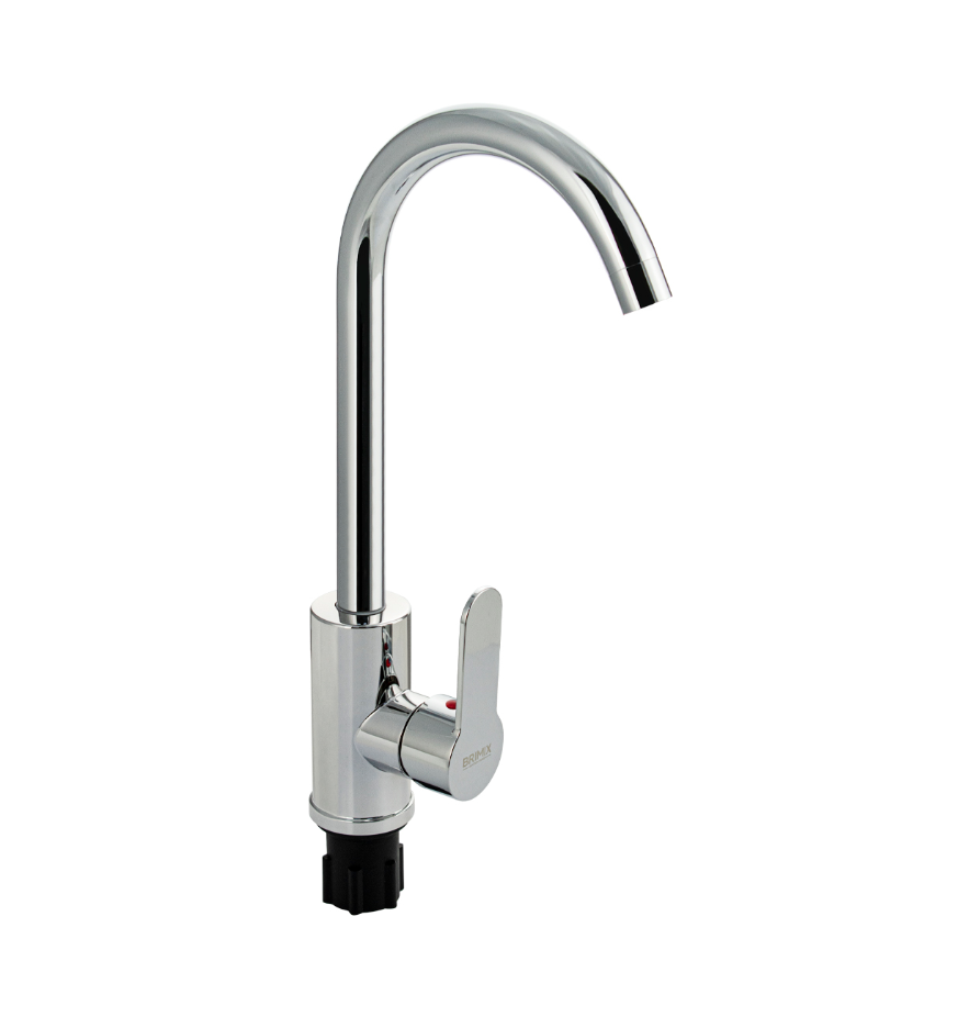 Изображение товара Смеситель для кухни Brimix излив 29 см цвет хром водосберегающий с аэратором