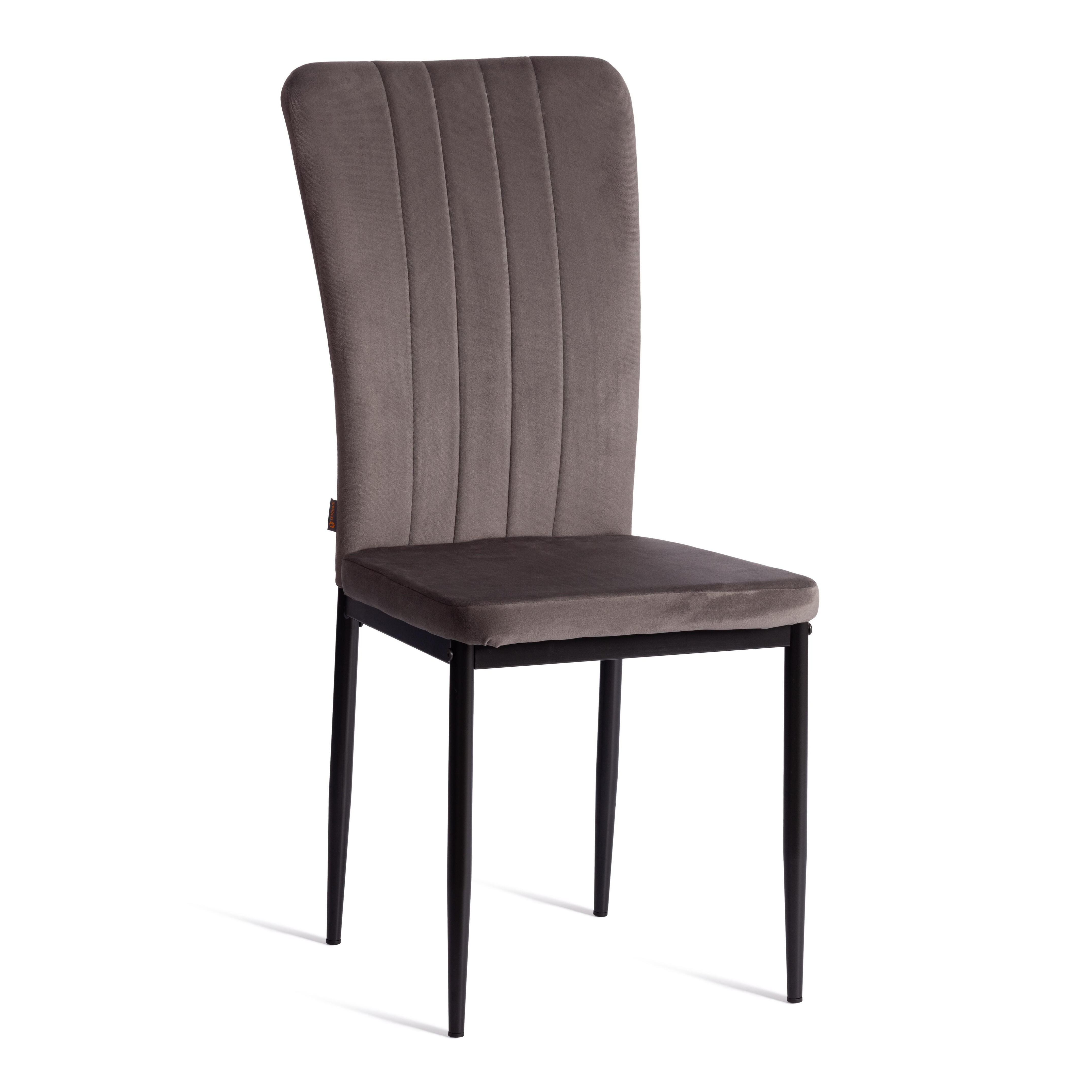 Изображение товара Стул Tetchair Verter 51х95х41 см текстиль цвет темно-серый