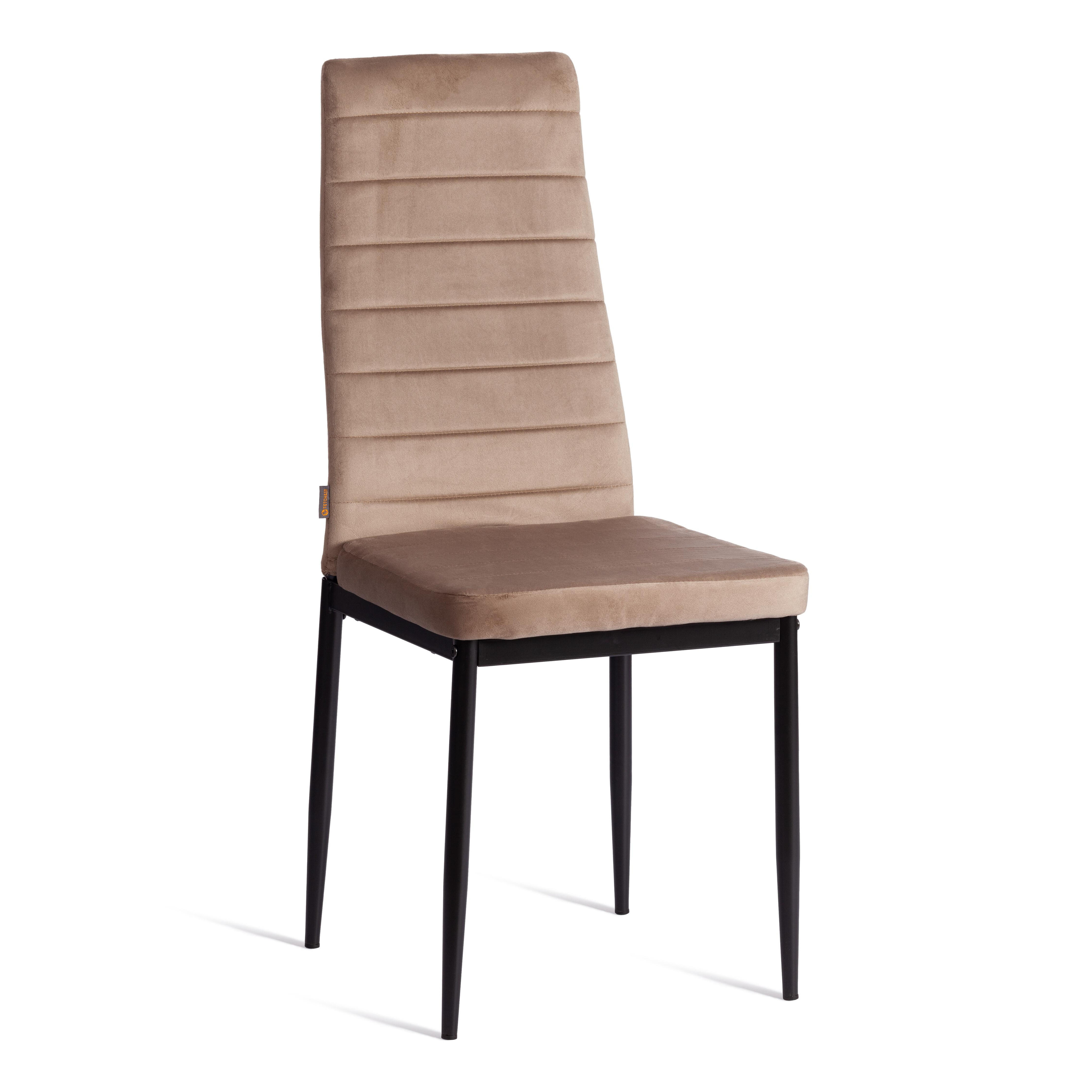 Изображение товара Стул Tetchair Easy современный бежевый текстиль металлические ножки