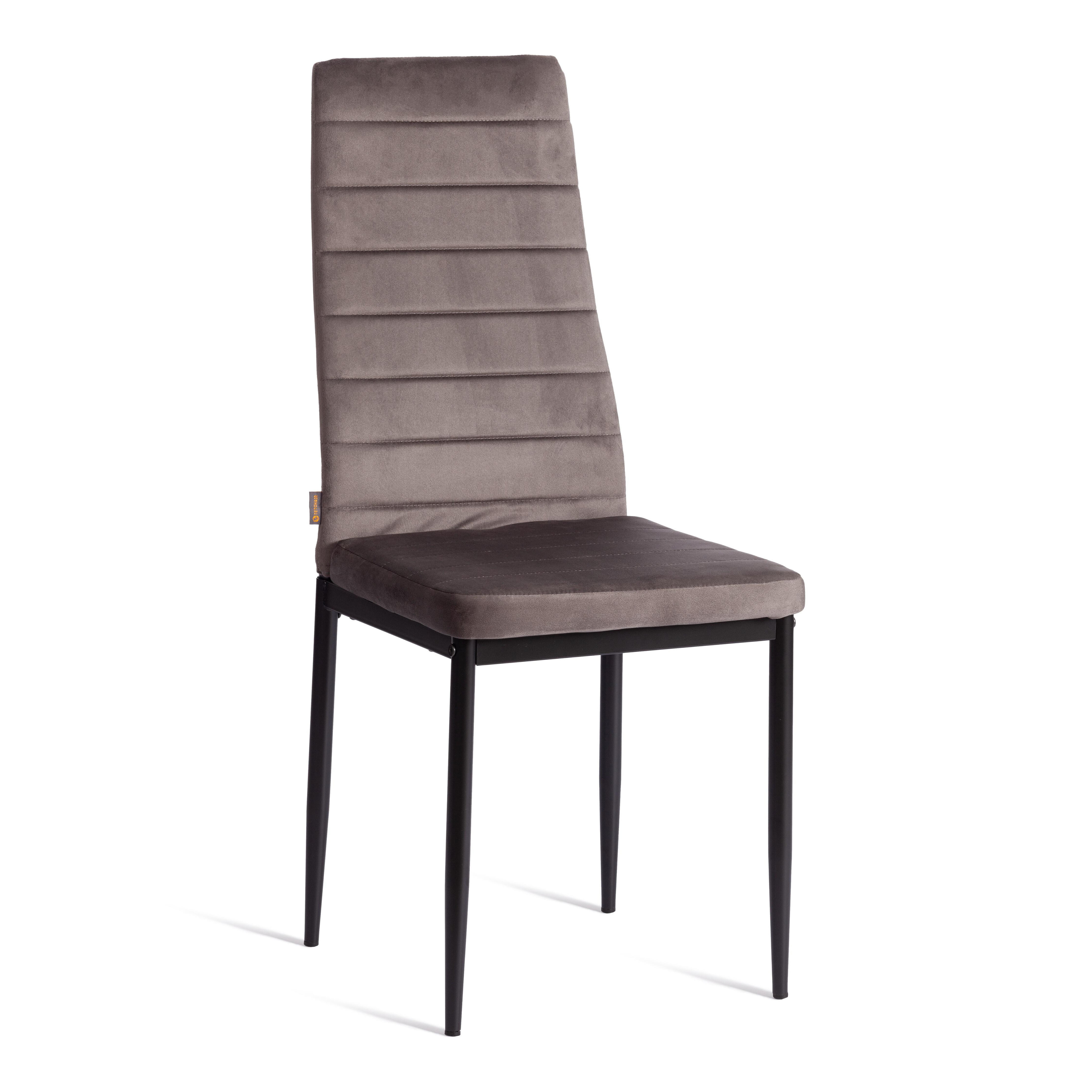 Изображение товара Стул Tetchair Easy 52x96x41 см из текстиля современный темно-серый