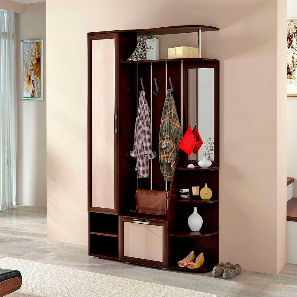 Изображение товара Комплект мебели для прихожей Ксения-2 цвет венге