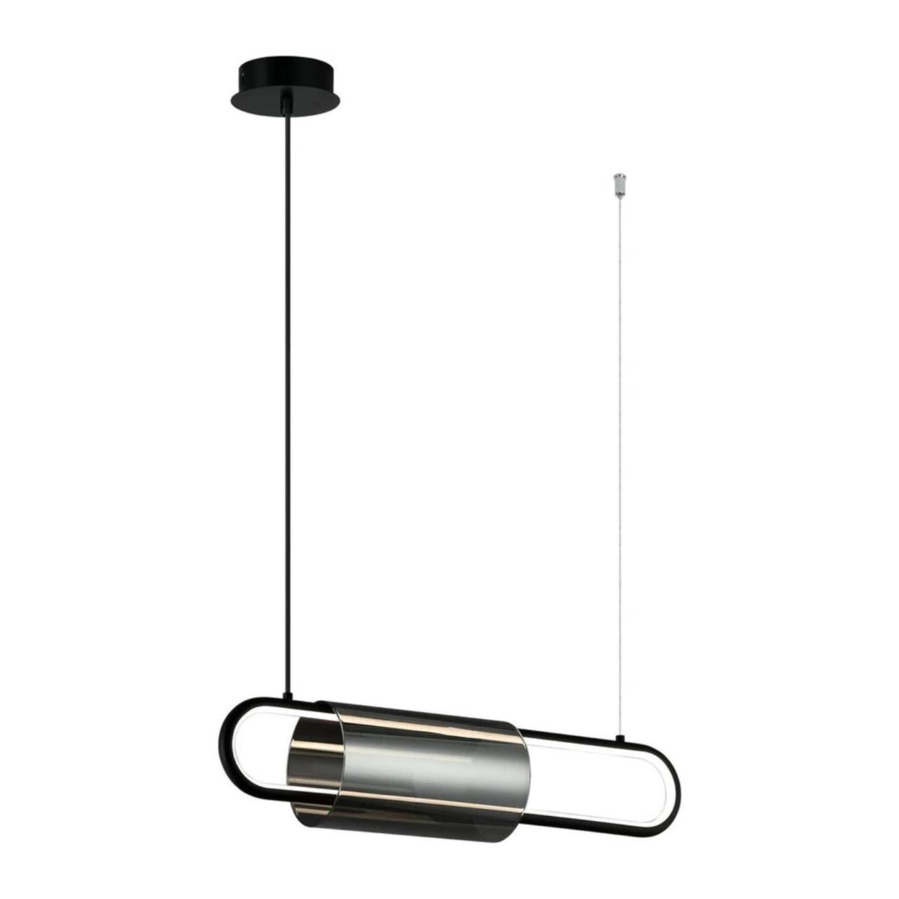 Изображение товара Светильник подвесной светодиодный Velante 260 260-023-01 3 м² теплый белый (желтый) свет цвет черный