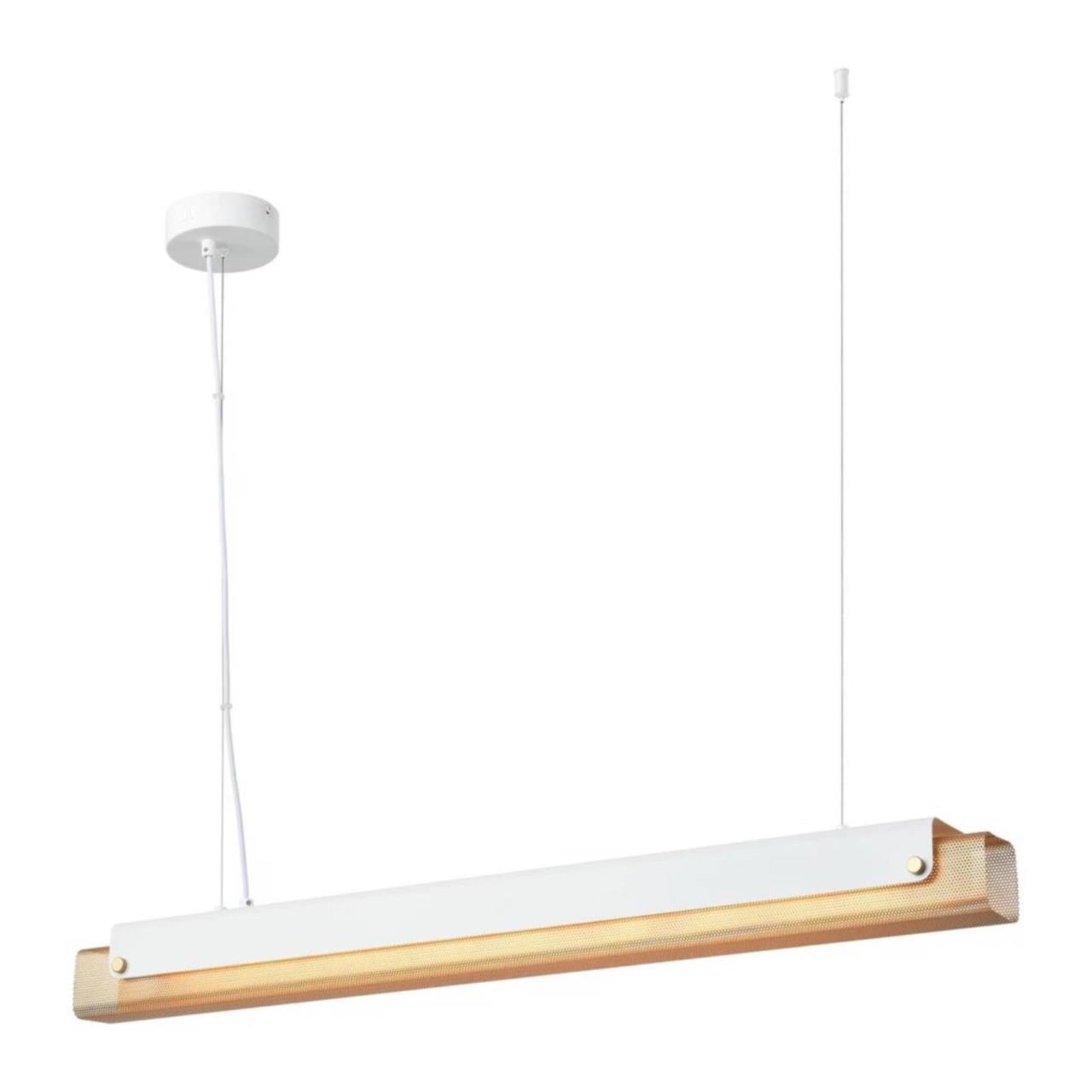 Изображение товара Светильник подвесной светодиодный Velante 421 421-003-02 7 м² теплый белый (желтый) свет цвет белый