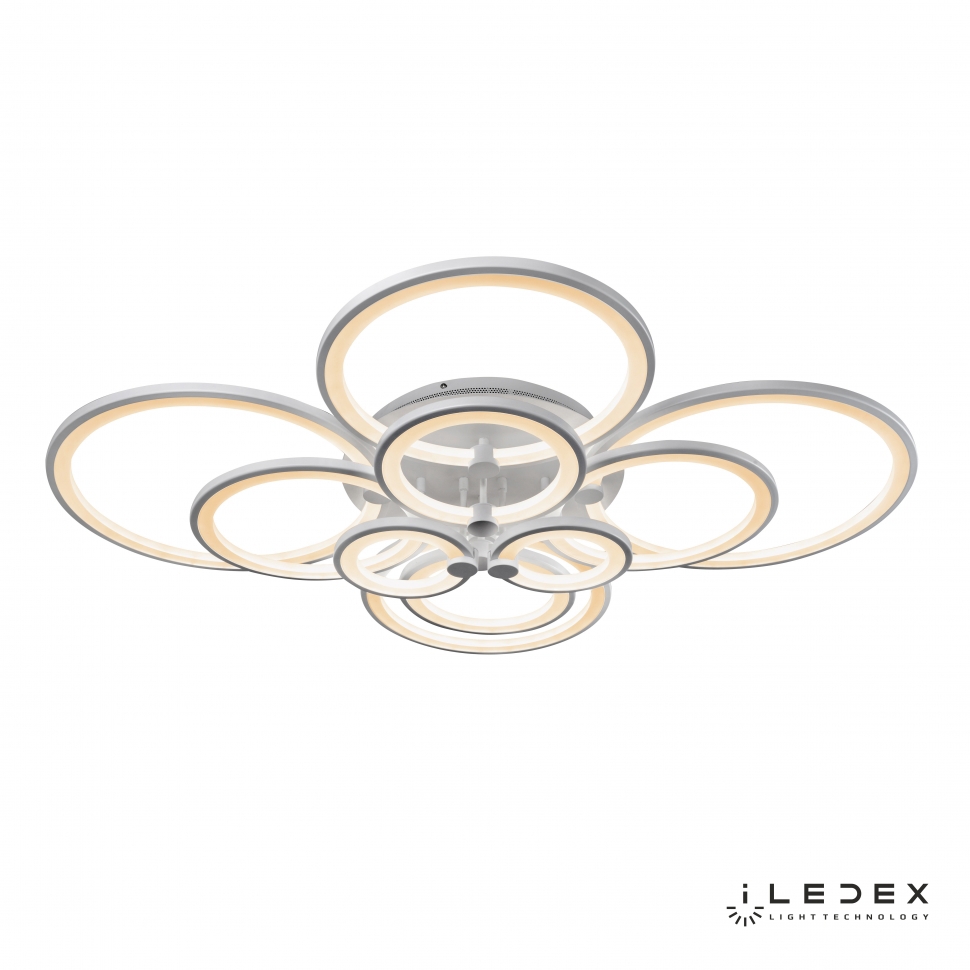Изображение товара Люстра потолочная светодиодная Iledex Ring A001-10-WH с пультом управления