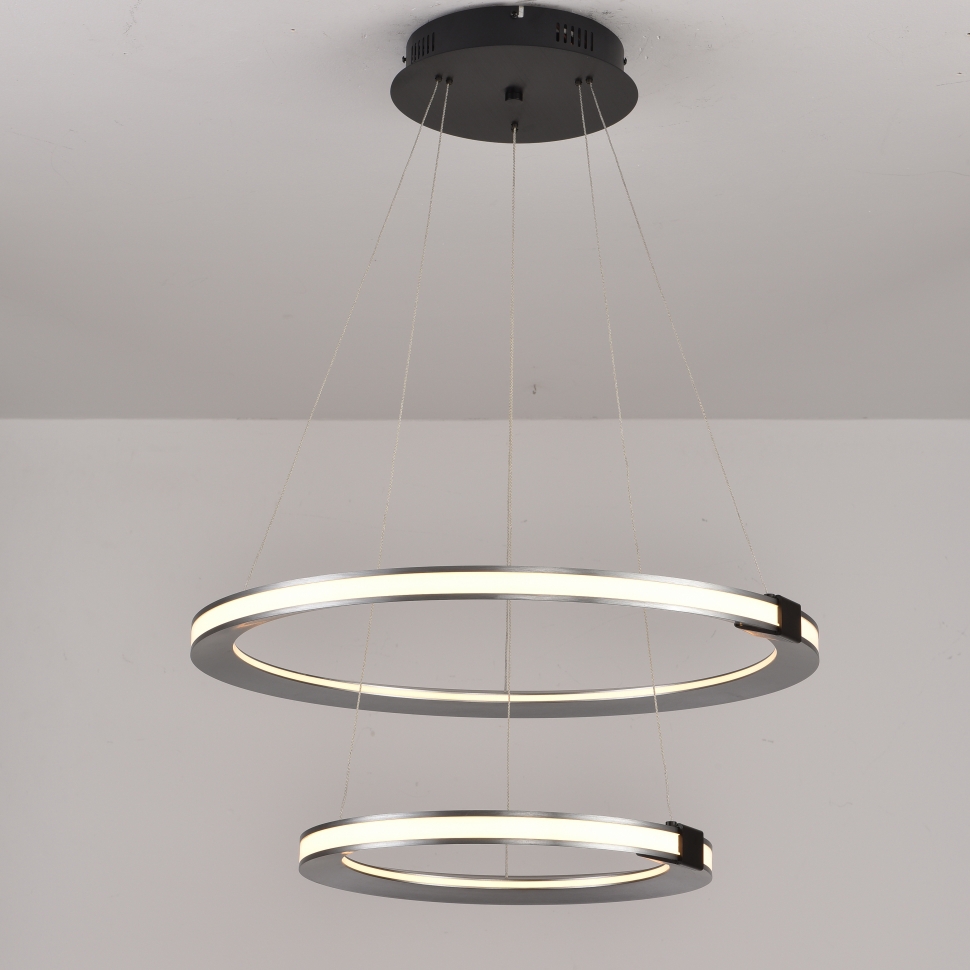 Изображение товара Люстра подвесная светодиодная Iledex Vision с пультом и регулируемыми плафонами