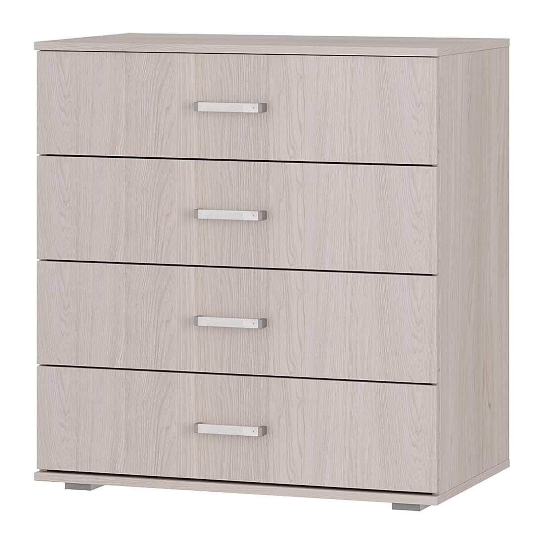 Изображение товара Комод Bts Белла 4 ящика 80.2x47x87.2 см ЛДСП ясень анкор светлый/белый Изображение товара Комод Bts Белла 4 ящика 80.2x47x87.2 см ЛДСП ясень анкор светлый/белый