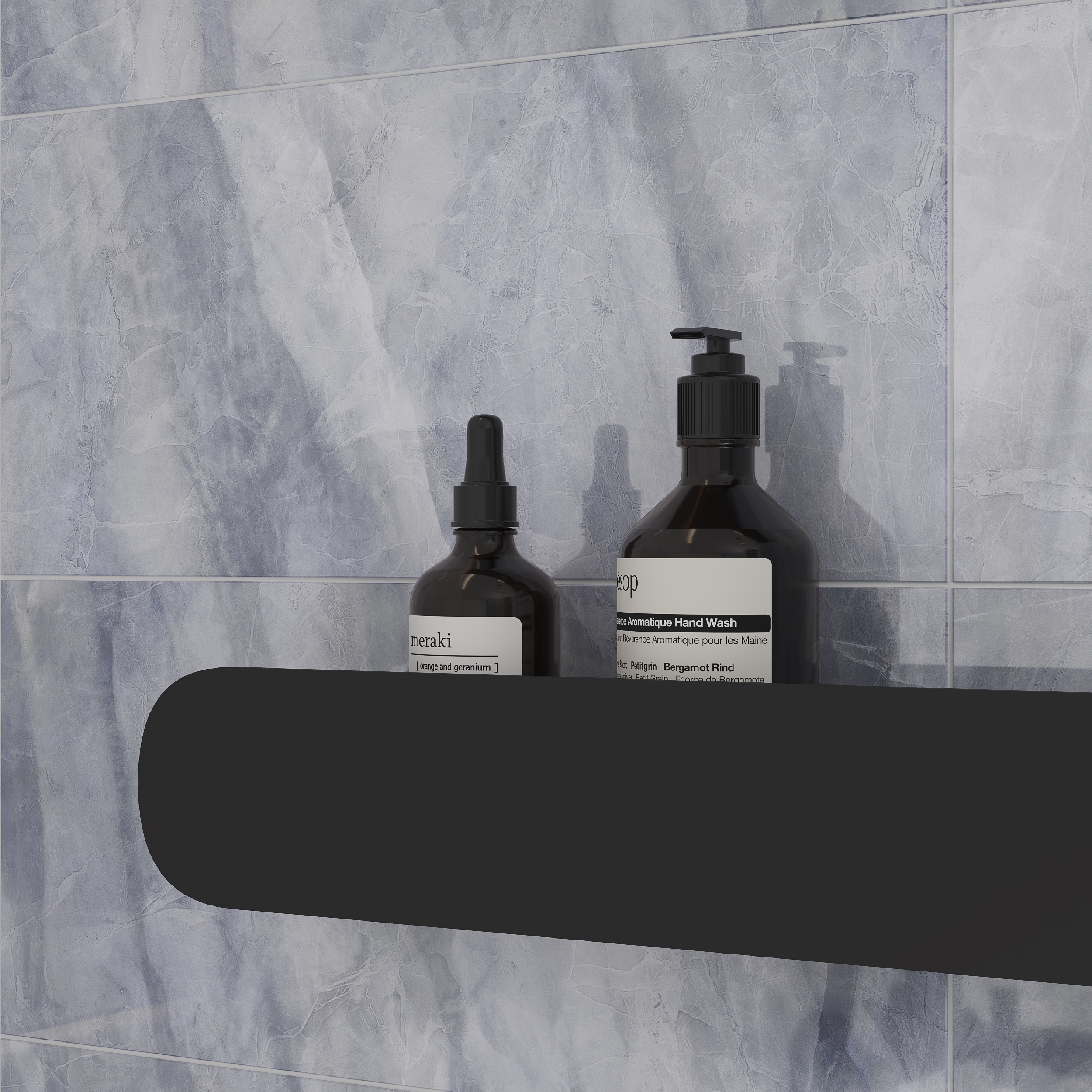 Изображение товара Плитка настенная Cersanit Mare 17065 20x44 см 1.056 м² глянцевая цвет синий