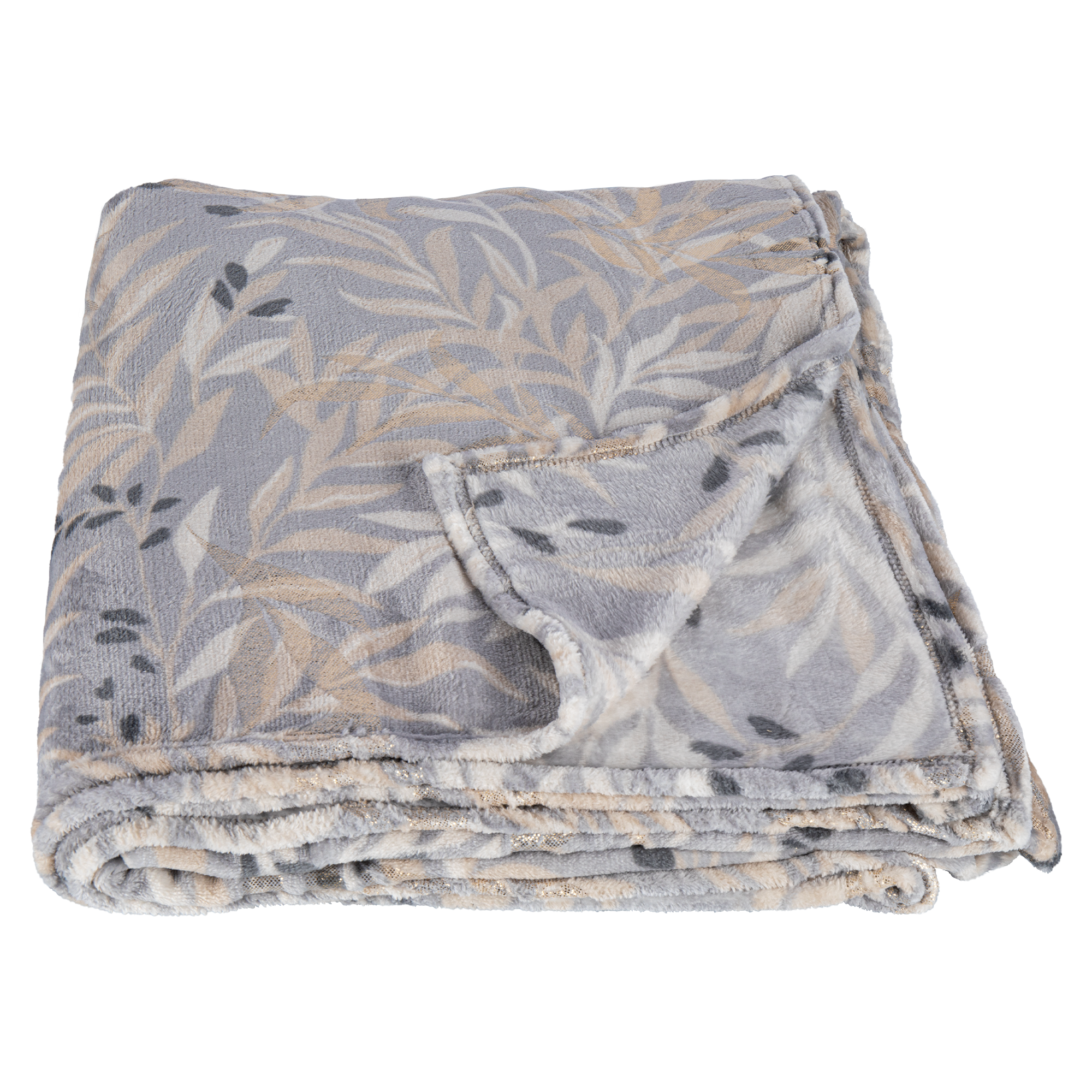 Изображение товара Плед Derio 180x200 см из мягкой фланели разноцветный для уюта и тепла