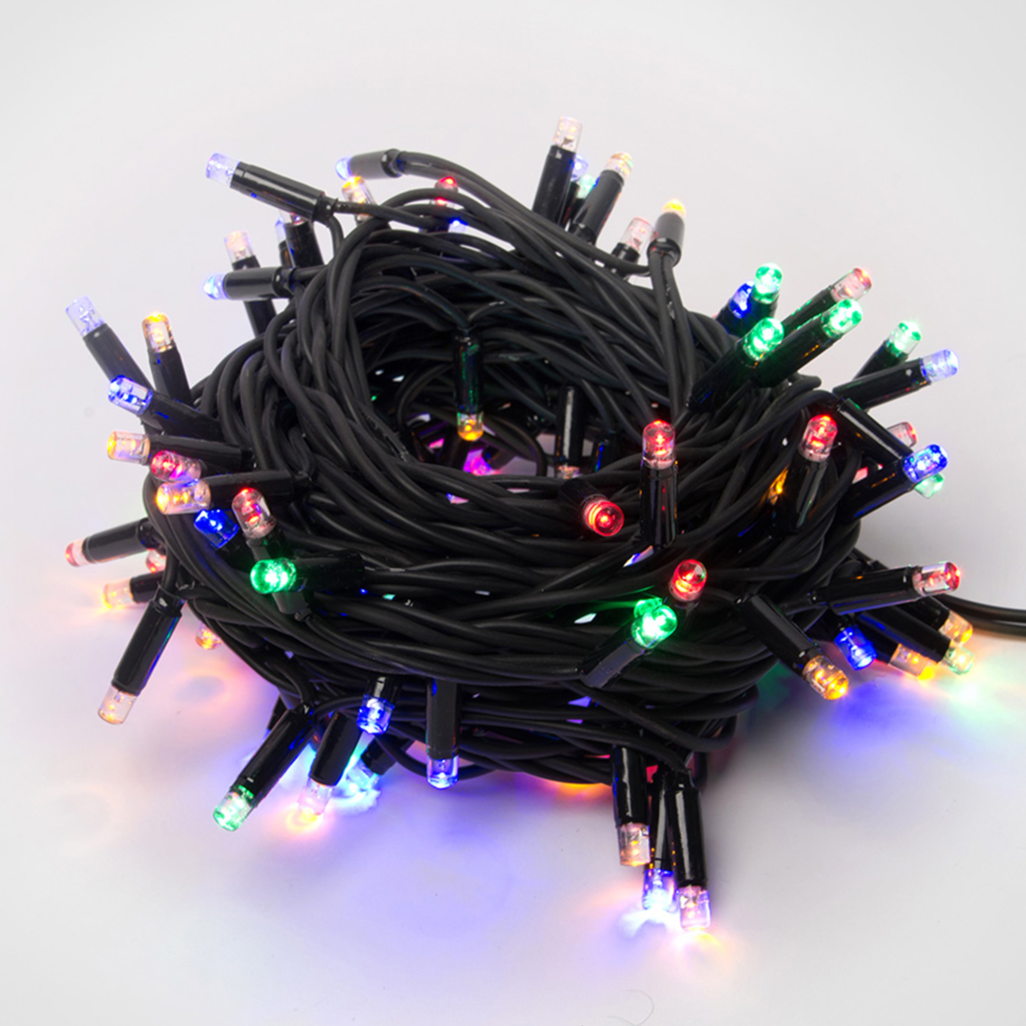 Изображение товара Наружная светодиодная гирлянда Uniel 10 м 120 ламп IP67 разноцветная