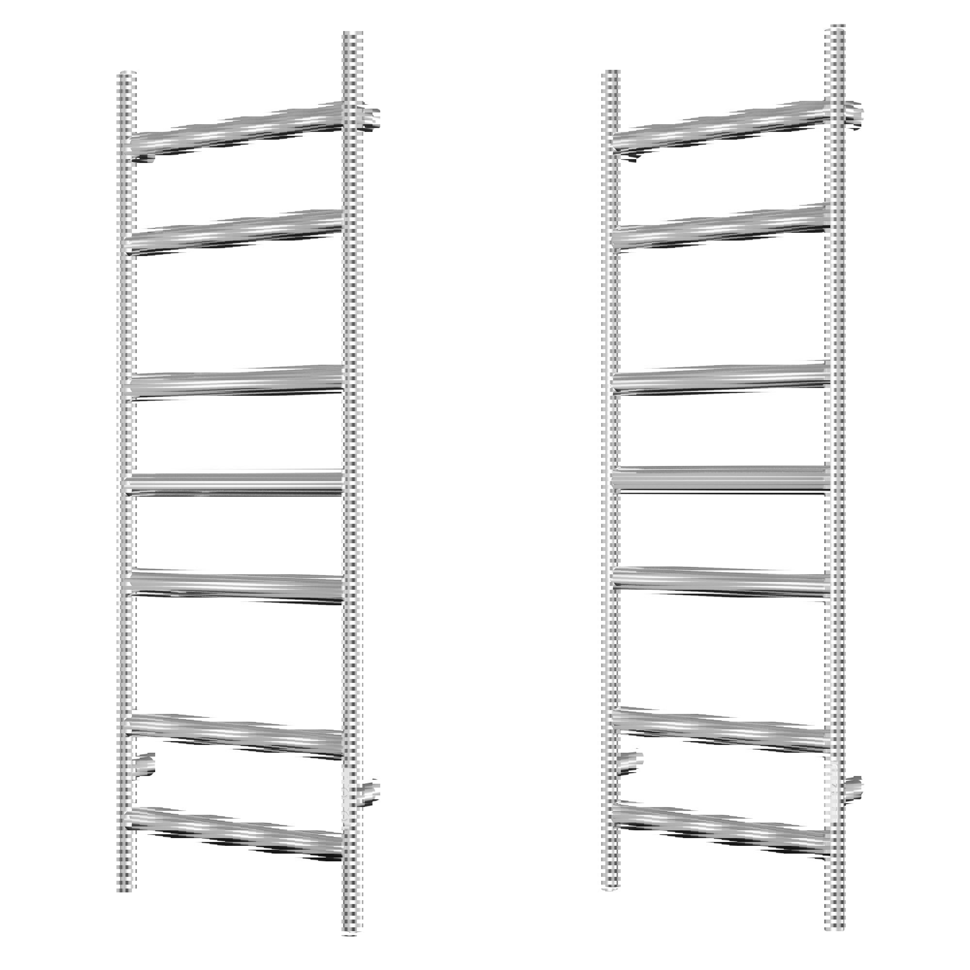 Изображение товара Полотенцесушитель электрический Bauedge 500x800 мм 129 Вт Н-образный цвет хром