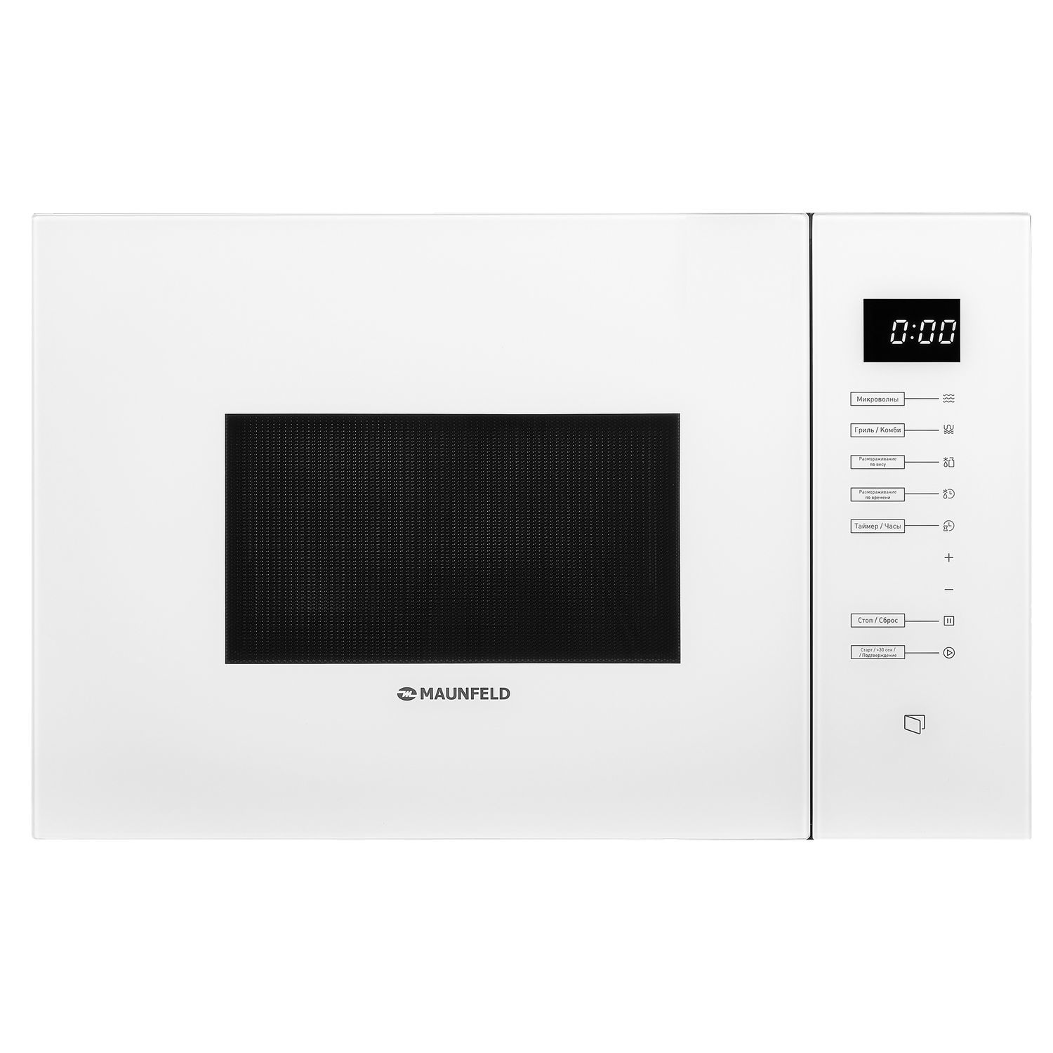 Изображение товара Встраиваемая микроволновая печь Maunfeld MBMO925SGW09 25 л сенсорное управление