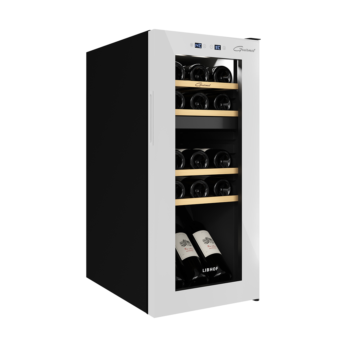 Изображение товара Шкаф Libhof 34.5х78.2х45 см 15 бутылок цвет белый