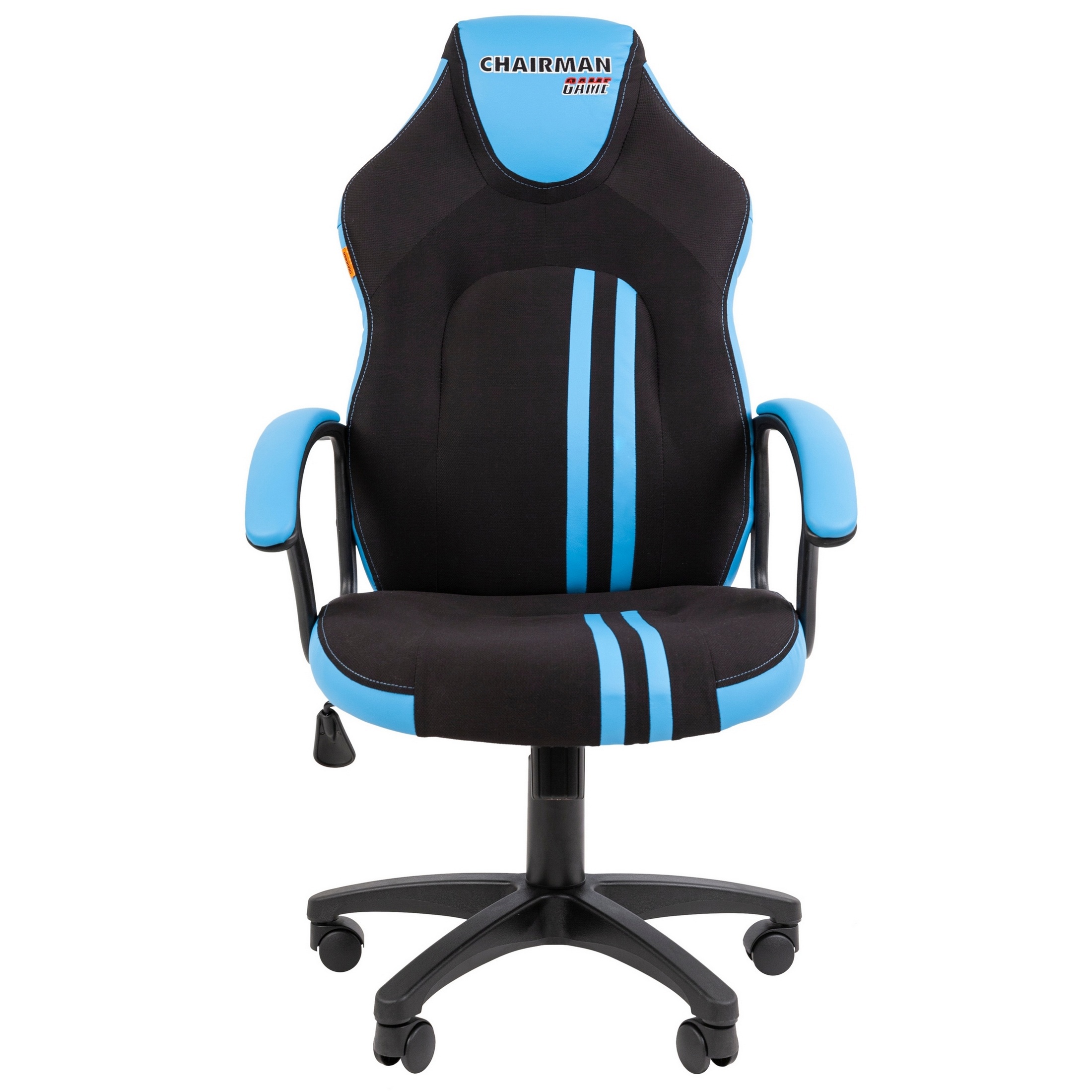 Изображение товара Игровое кресло Chairman Game 26 голубой из экокожи для геймеров и работы