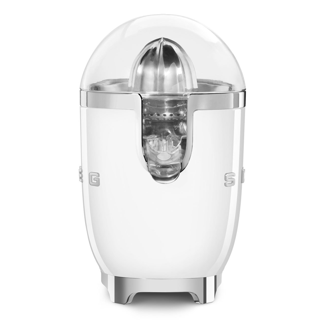 Изображение товара Электрическая соковыжималка SMEG CJF11WHEU 70 Вт ретро дизайн Белая