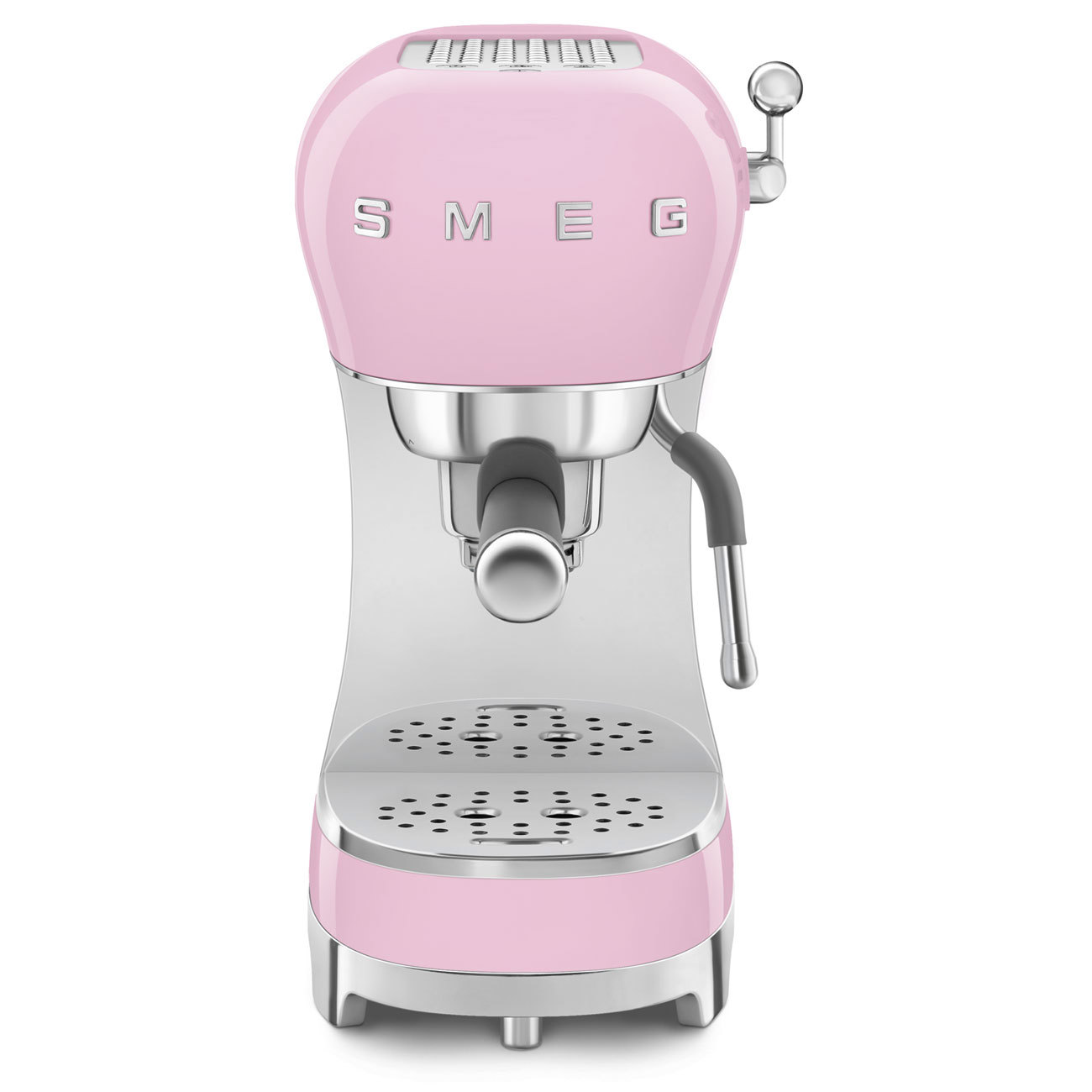 Изображение товара Электрическая кофемашина SMEG 14.9x33x32.9 см розовая для эспрессо капучино латте