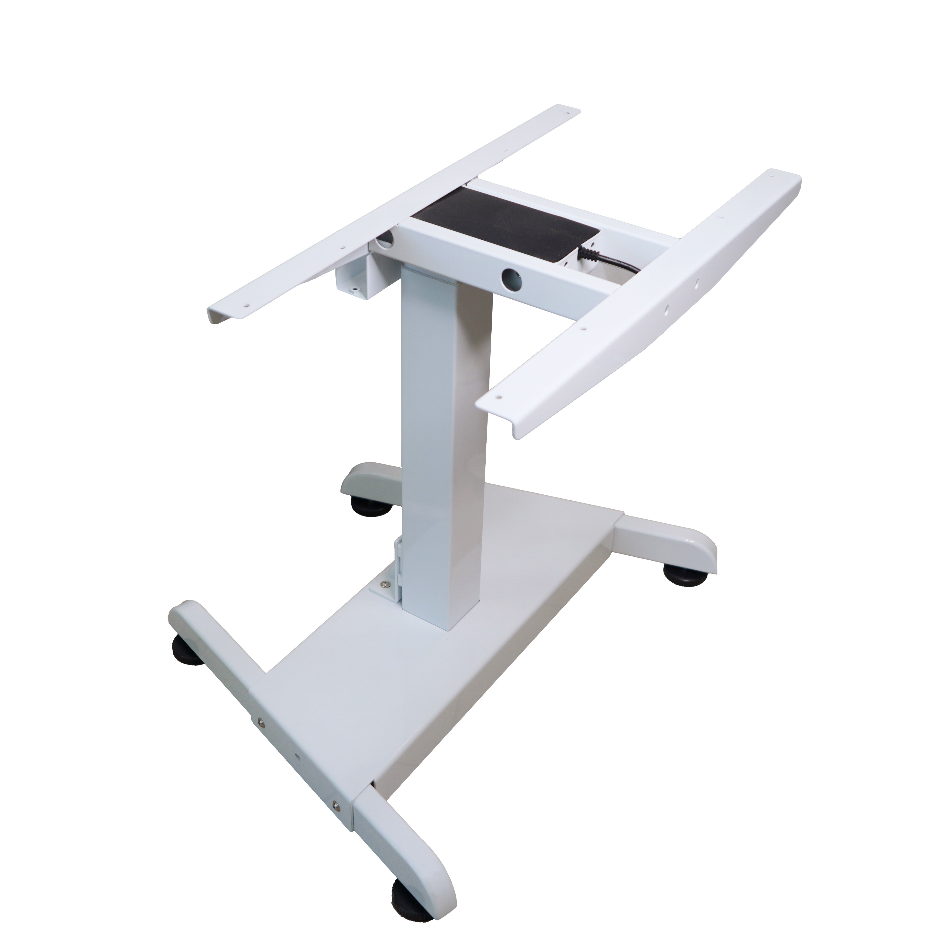 Изображение товара Стол для работы стоя Stolstoya PE131 электрорегулировка высоты белый металл квадратный