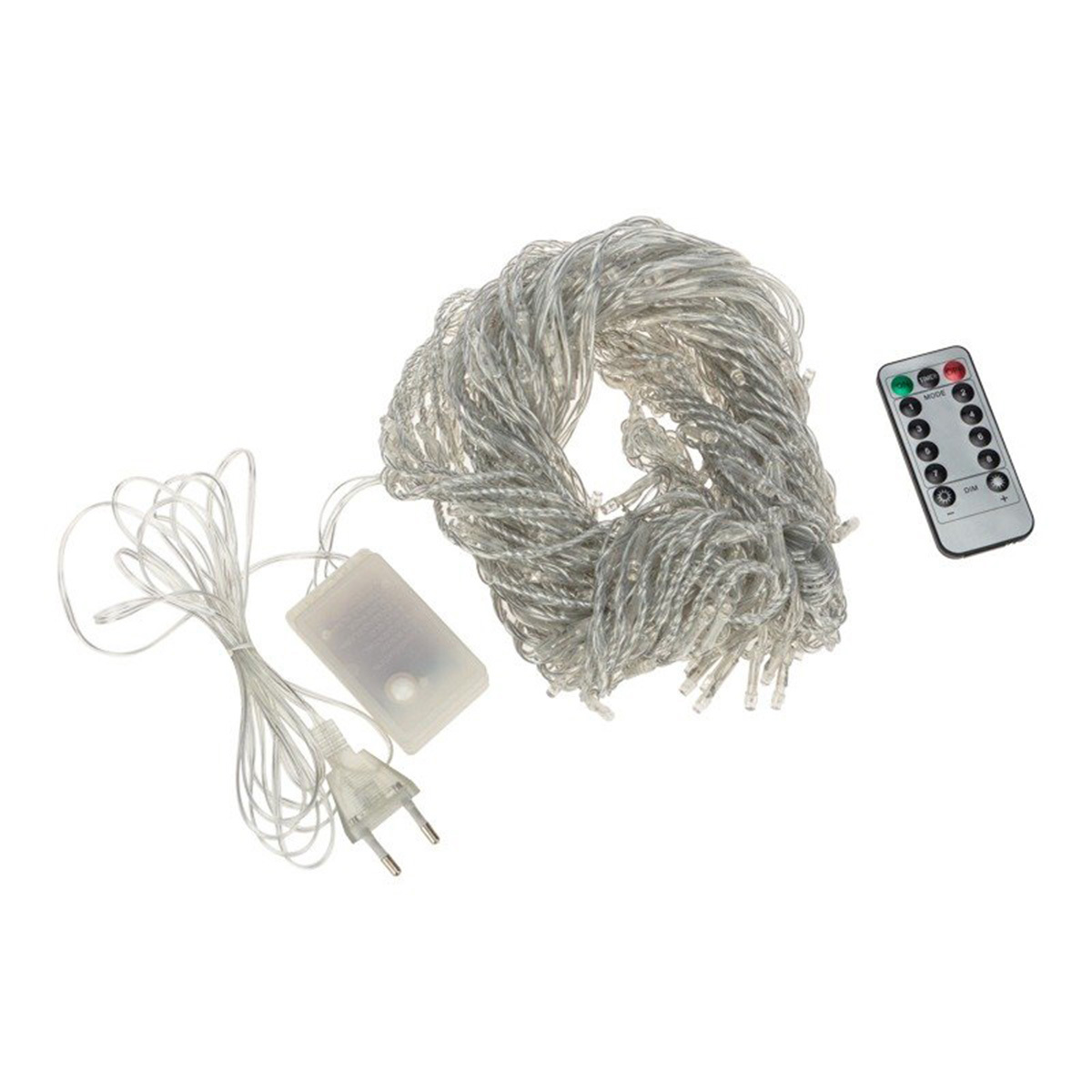 Изображение товара Электрогирлянда Neon-night 269738 2.75 м 240 LEDs водопад белый 8 режимов