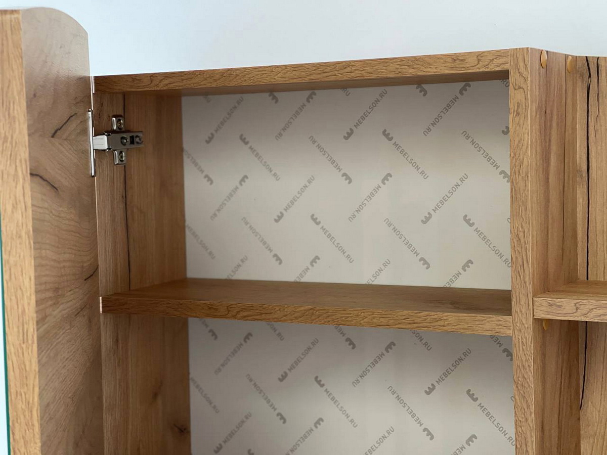 Изображение товара Туалетный столик с зеркалом Mebelson Виктория-1 85x165x43 см дуб золотой