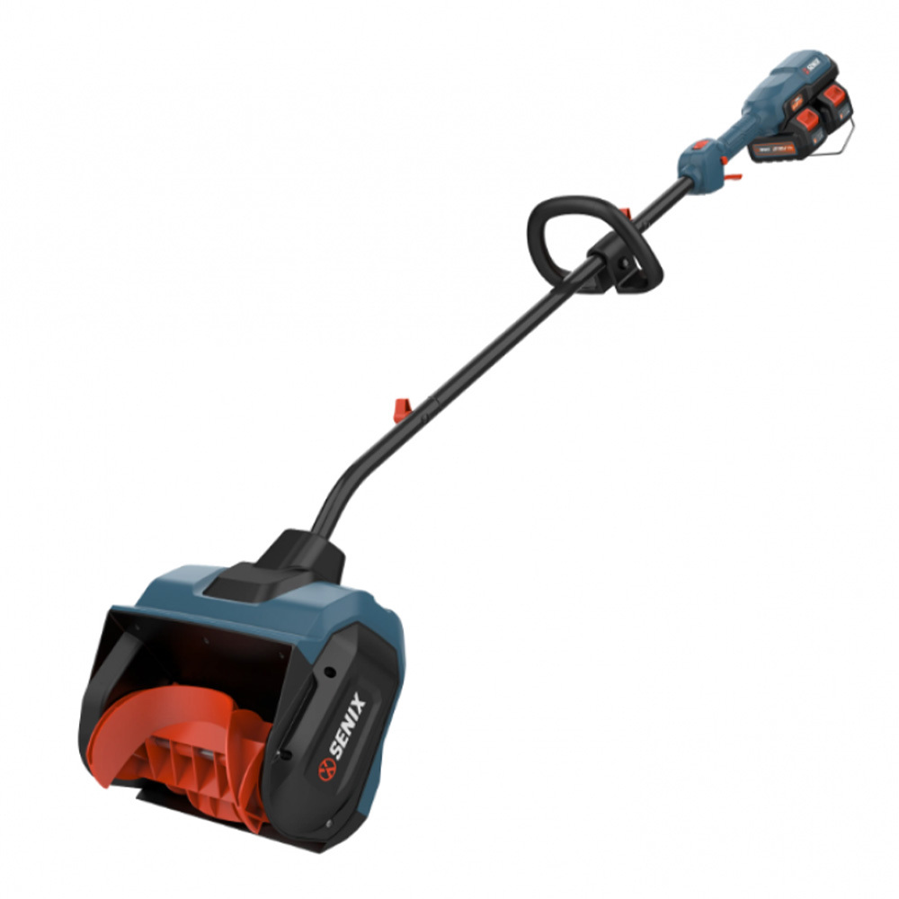 Изображение товара Снегоуборщик аккумуляторный Senix STX2-L-EU SET 33 см 20 В 2x5 Ач