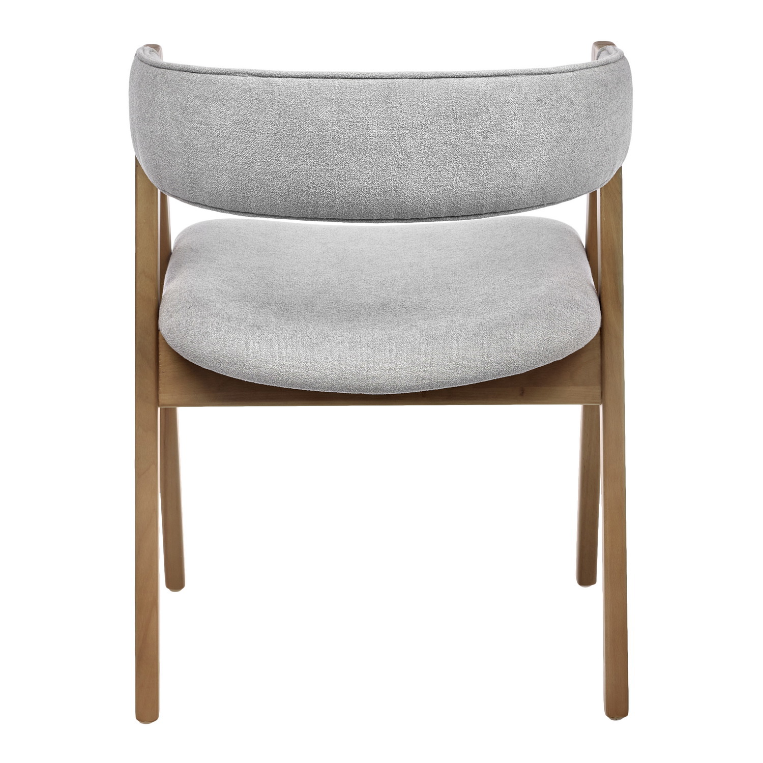 Изображение товара Стул Bradex Alan 51х70х51 см текстиль цвет серый/орех