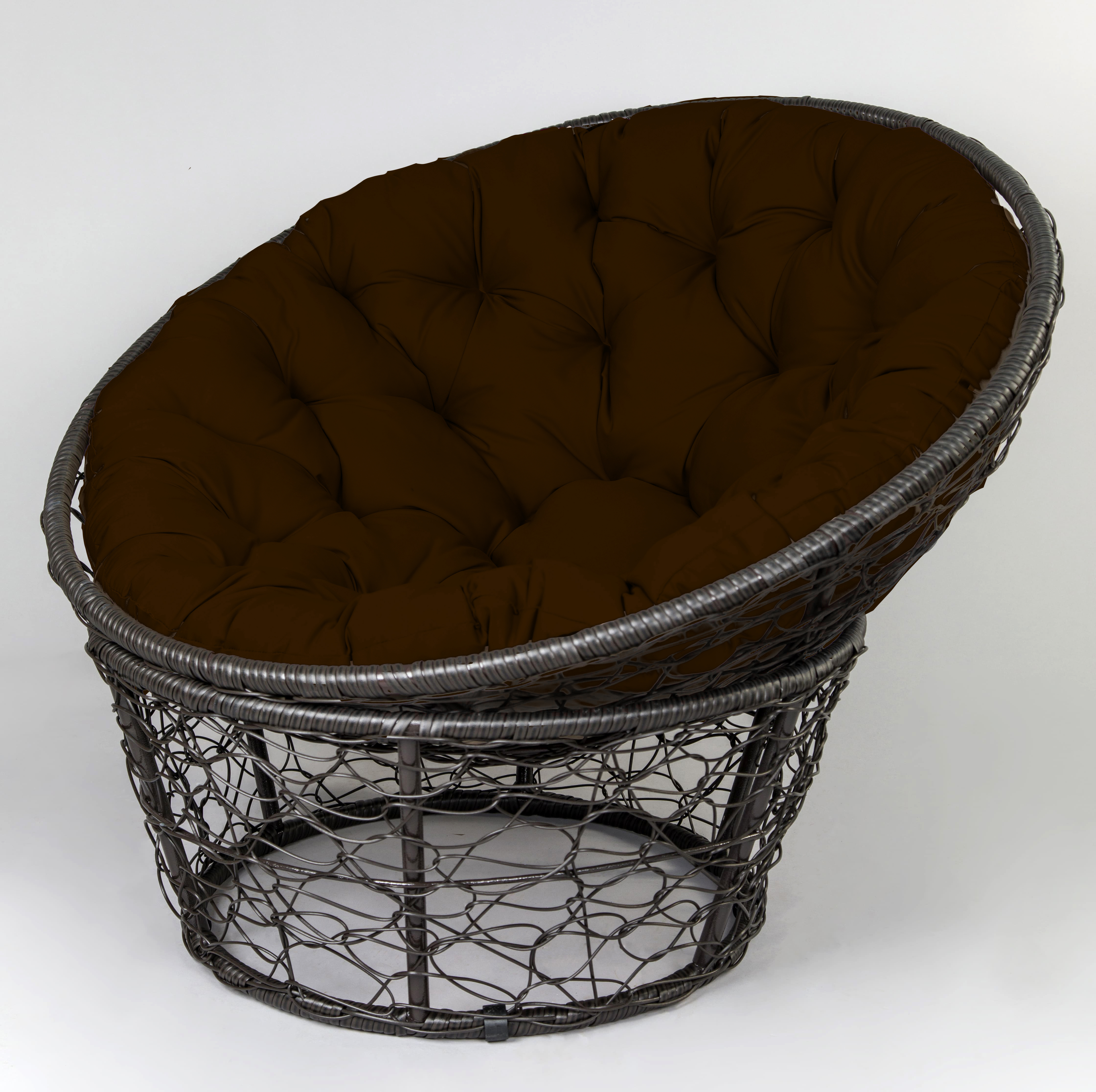 Изображение товара Кресло садовое наполи с подушкой искусственный ротанг водоотталкивающая ткань