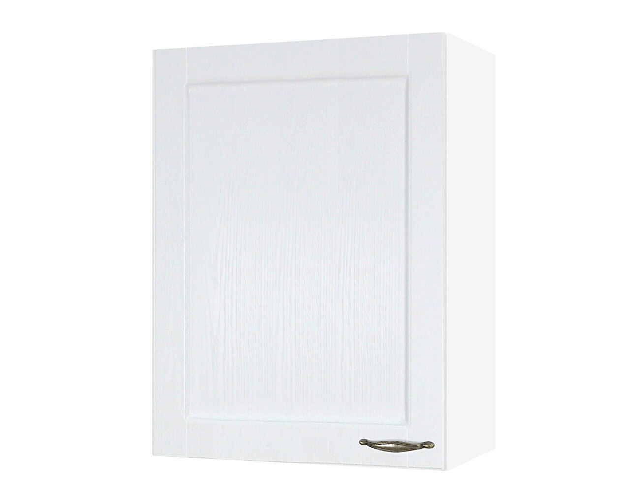 Изображение товара Навесной шкаф Нева 50x67x30 см белое дерево МДФ фасад ПВХ универсальный