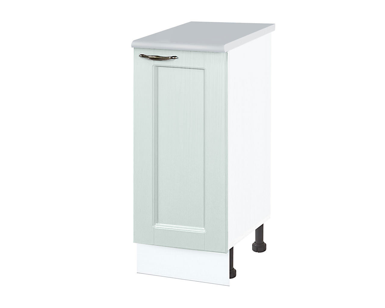 Изображение товара Напольный шкаф Нева 30x85x60 см фасад МДФ цвет мятный