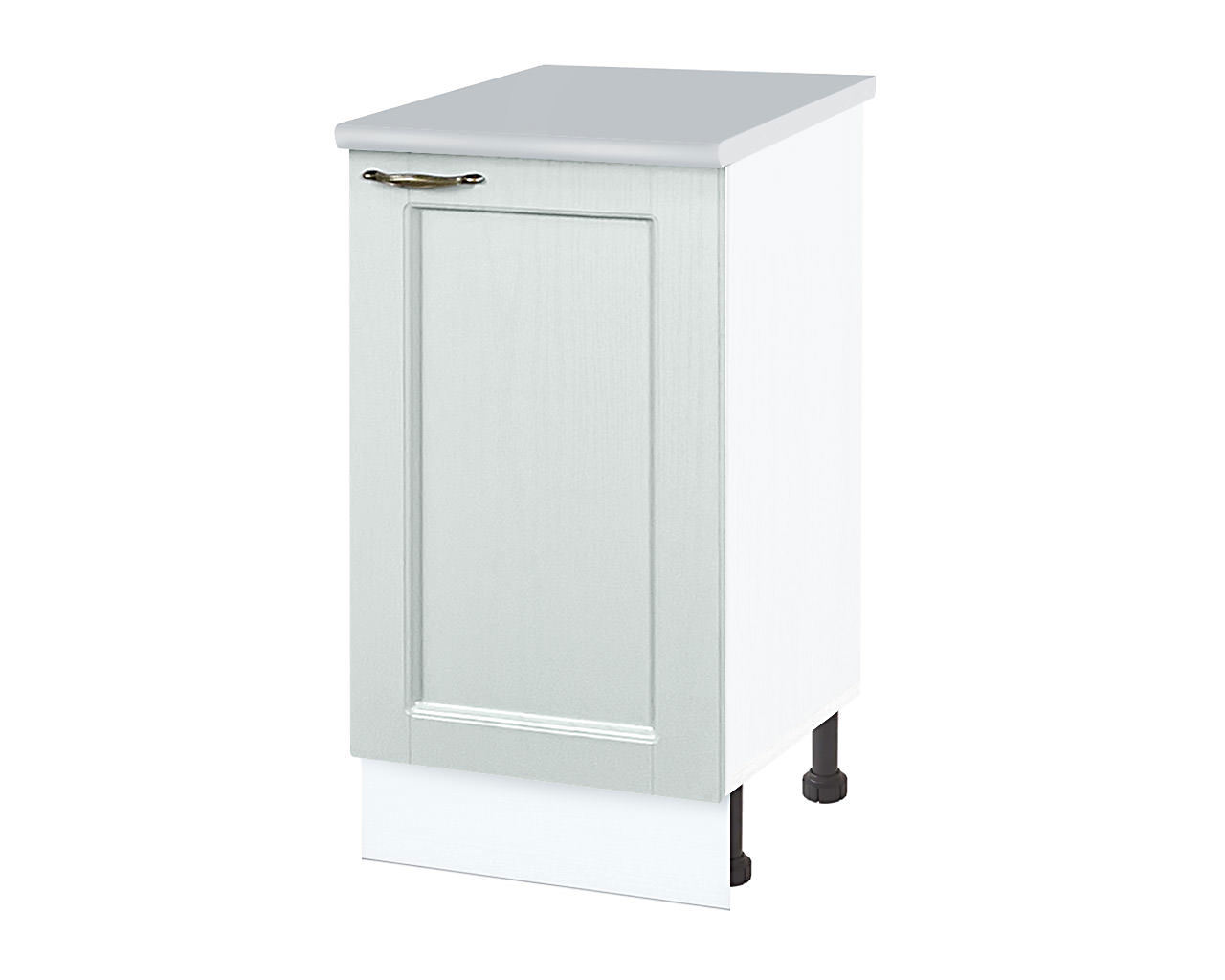 Изображение товара Напольный шкаф Нева Н 400 из МДФ с ПВХ покрытием и столешницей 40x85x60 см