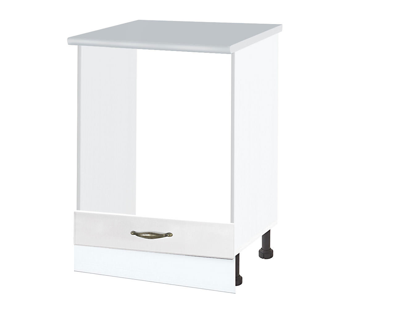 Изображение товара Напольный шкаф Нева НВ 600 60x85x60 см белое дерево для кухни