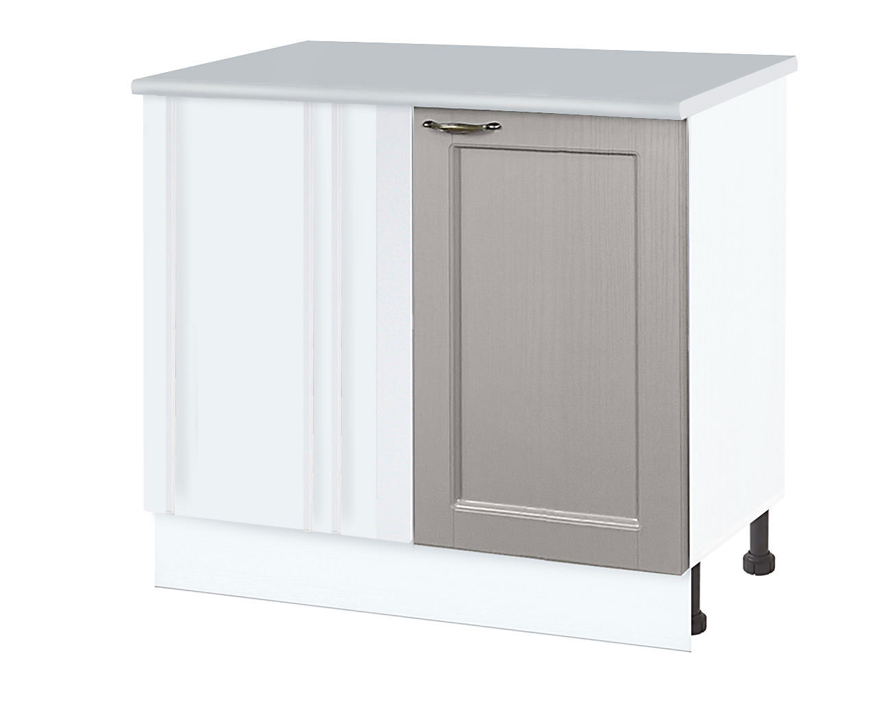 Изображение товара Напольный шкаф Нева серия Латте 100х85х60 см МДФ фасад ПВХ