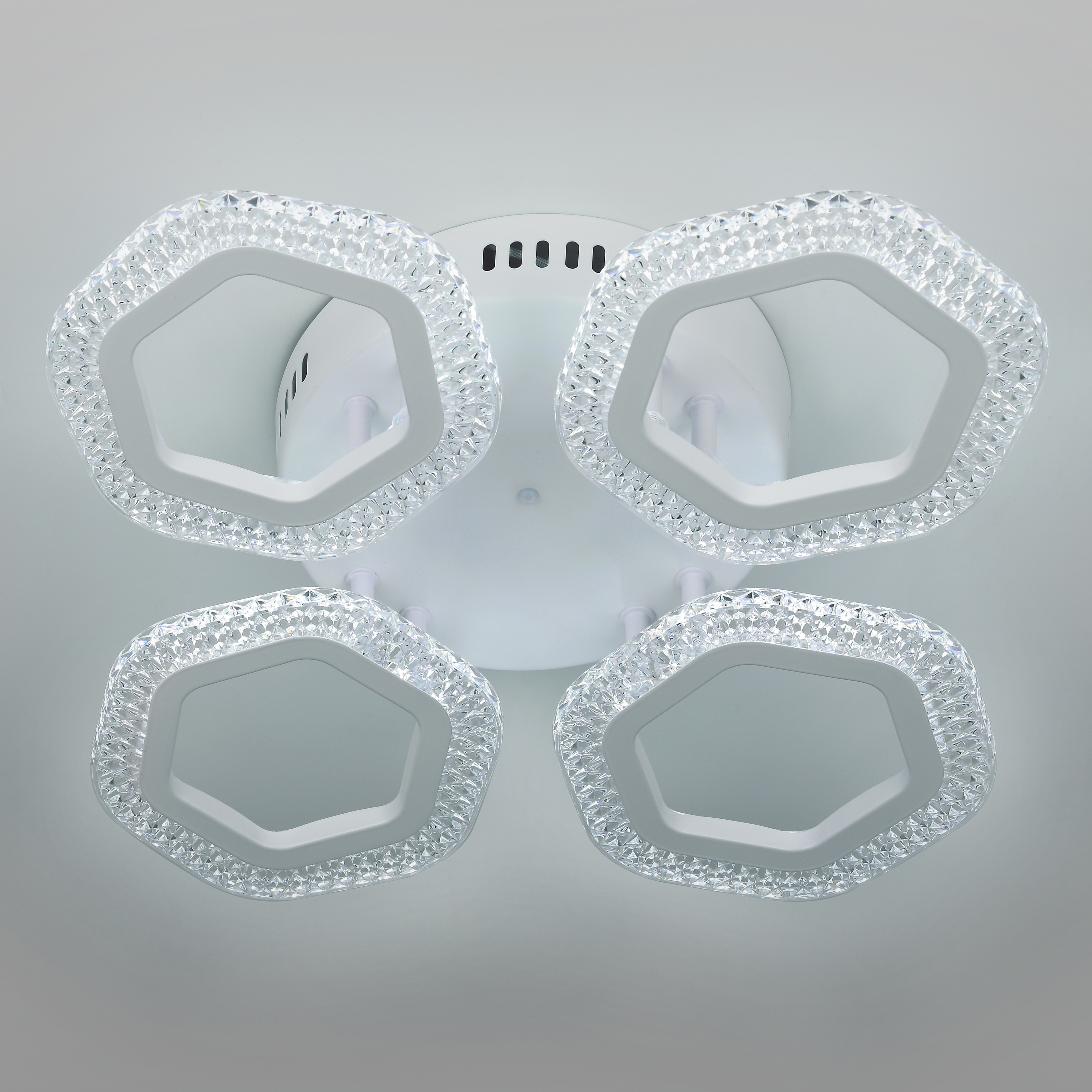 Изображение товара Люстра потолочная светодиодная Rivoli 6111-108 с пультом управления 25 м² регулировка белый свет