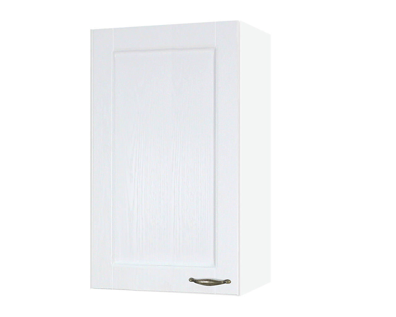 Изображение товара Навесной шкаф Нева 40x67x30 см фасад МДФ цвет белое дерево