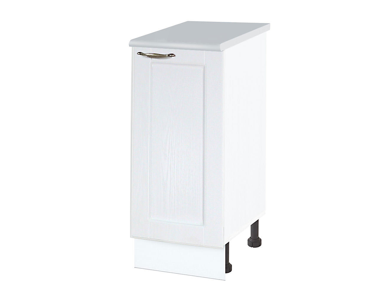 Изображение товара Напольный шкаф Нева 30x85x60 см фасад МДФ белое дерево