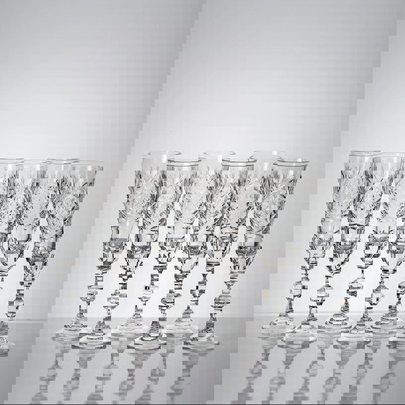 Изображение товара Набор хрустальных рюмок Неман 35 мл 6 шт из Беларуси изысканный дизайн