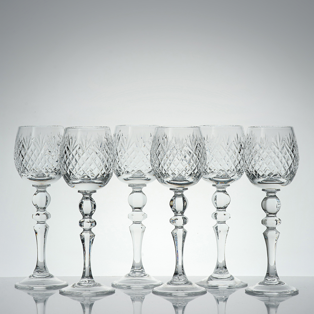 Изображение товара Набор шести хрустальных бокалов объемом 60 мл НЕМАН Беларусь