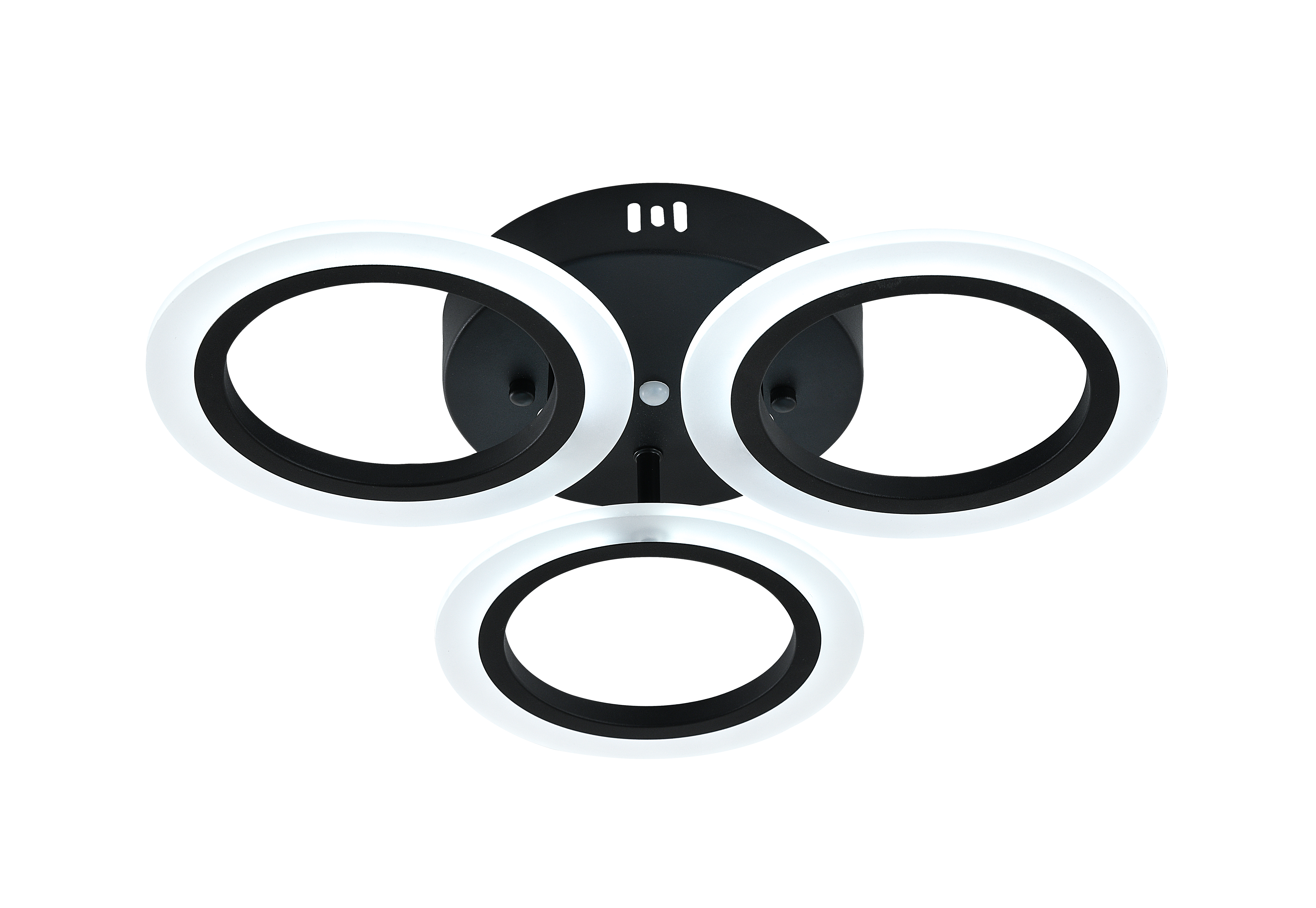 Изображение товара Люстра потолочная светодиодная Escada 10211/3led черная с регулировкой яркости