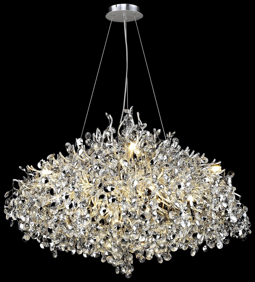 Изображение товара Люстра подвесная LED WERTMARK WE188.18.203 для дома и офиса 36 м²