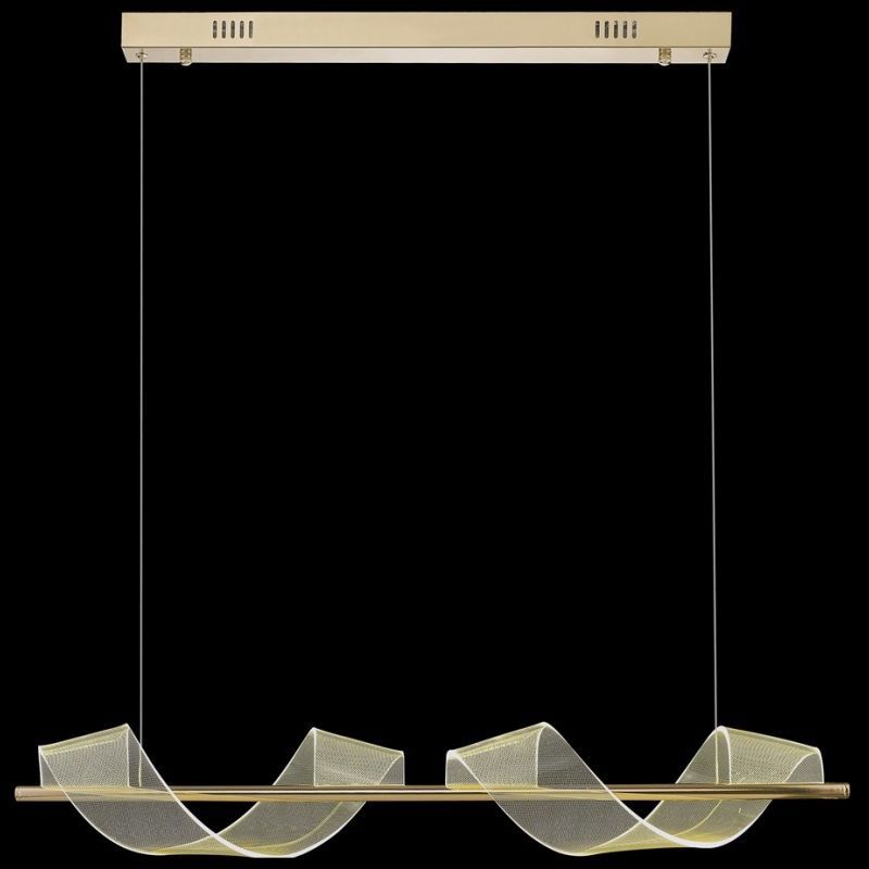 Изображение товара Подвесной светодиодный светильник Wertmark Hilda с двумя плафонами теплый белый 150 см