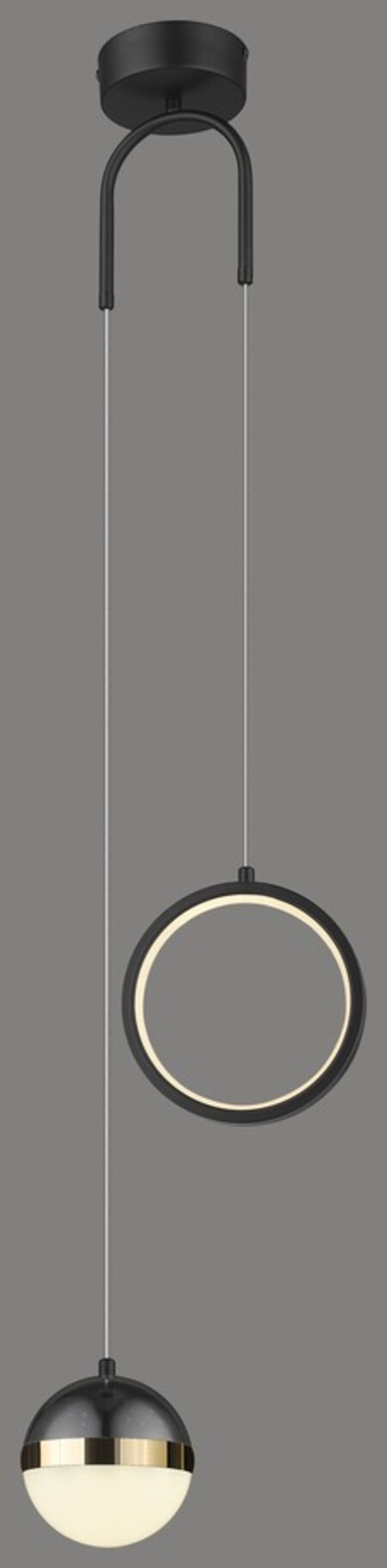 Изображение товара Светильник подвесной Velante 431-306-02 2 плафона нейтральный белый 18 Вт Италия