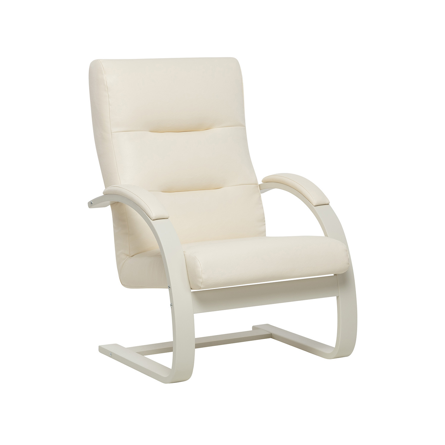 Изображение товара Кресло Leset Монэ из искусственной кожи бежевое для жилых помещений