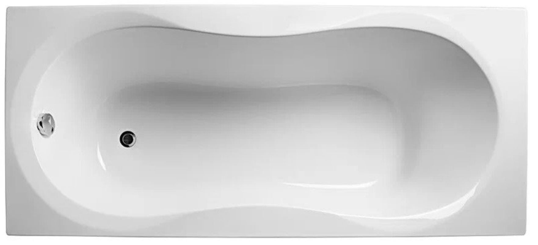 Изображение товара Прямоугольная ванна Alba Spa Miami акрил 170x75см