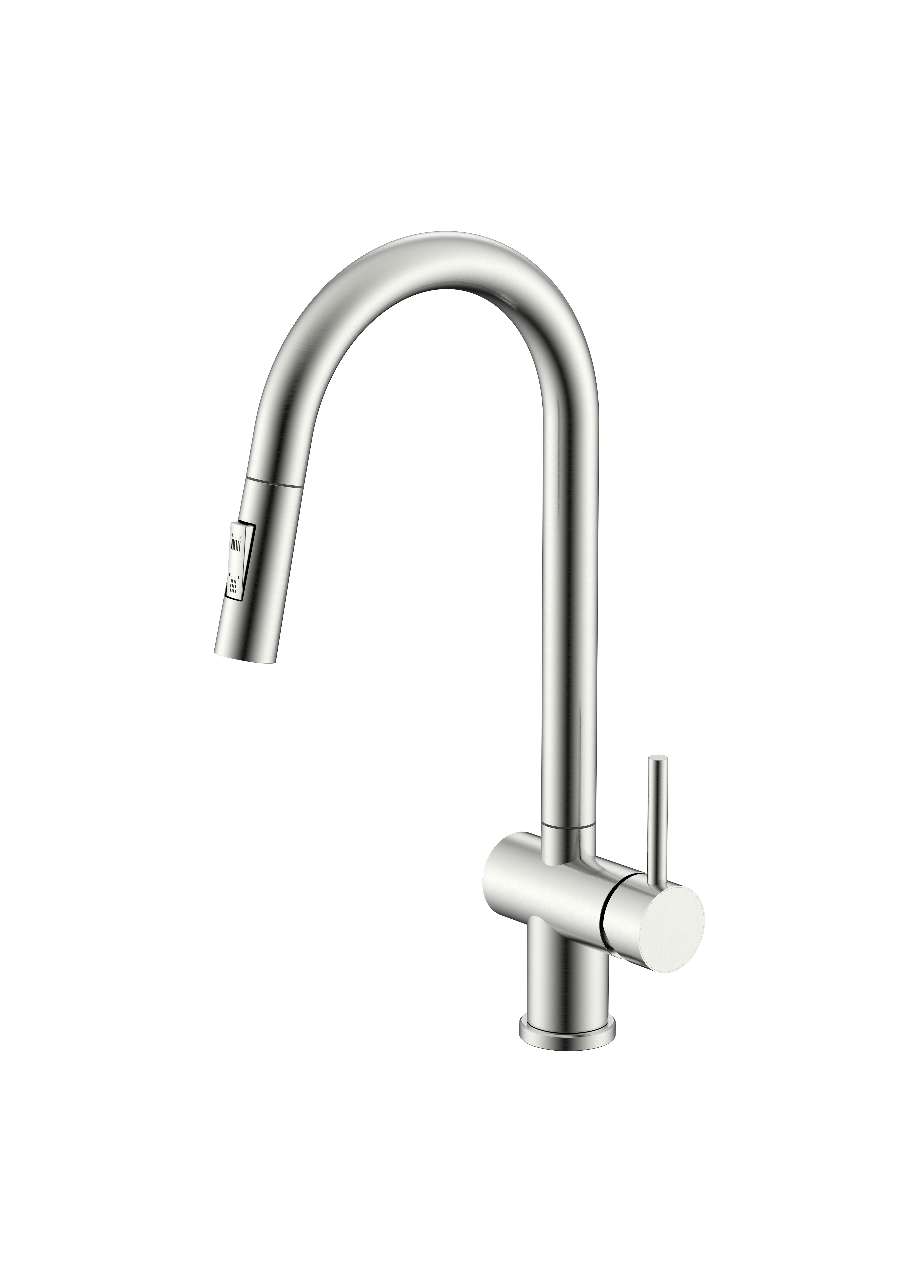 Изображение товара Смеситель для кухни Splenka S204 выдвижной излив сатин