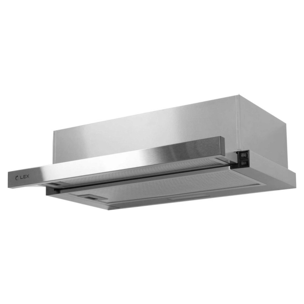 Изображение товара Вытяжка Lex Hubble 500 INOX 50 см нержавеющая сталь многофункциональная встроенная модель